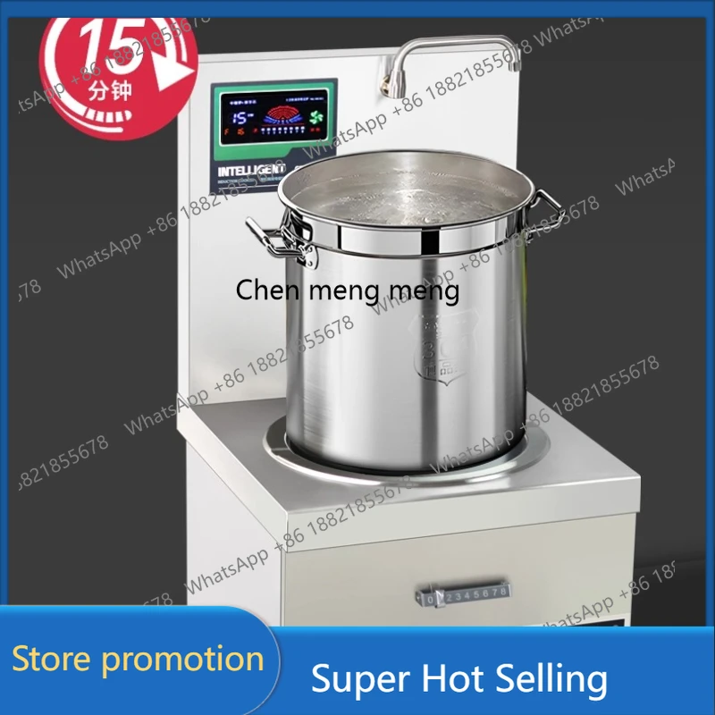 

Commercial Electromagnetic Low Soup Stove High Power Jinyuan Meng Single Double Eye Boiling Water Soup Flat Short Soup Stove A6