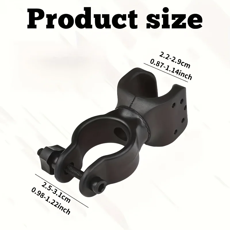2pcs Wheelchair Cane Holder with Adjustable Cane Support, Walker Accessory, Anti-Loss, No Drilling Required, Easy Installation