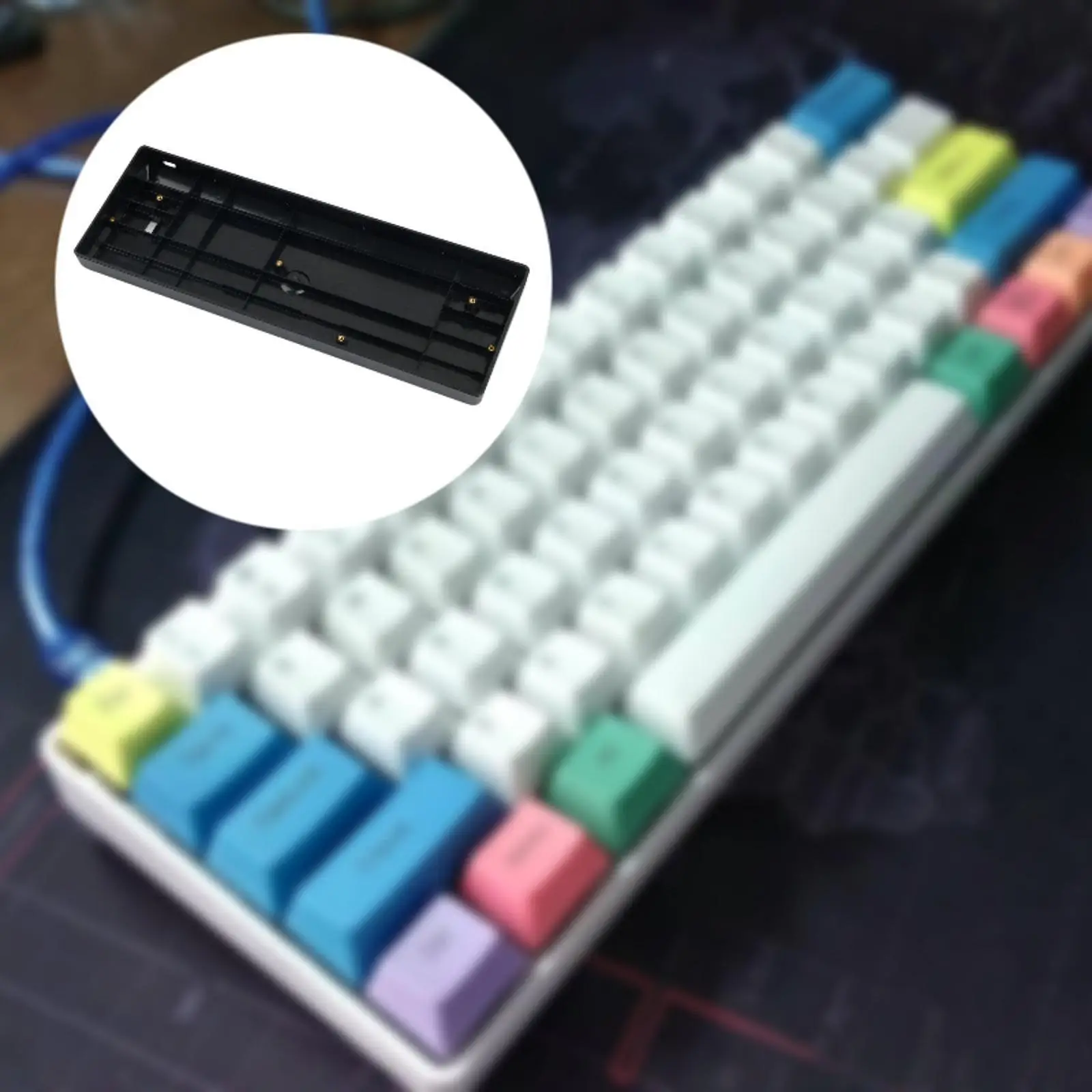Keyboard Case Wear Resistant, Convenient, Practical Easy to Use Protect Compact Accessories Replace for GH60