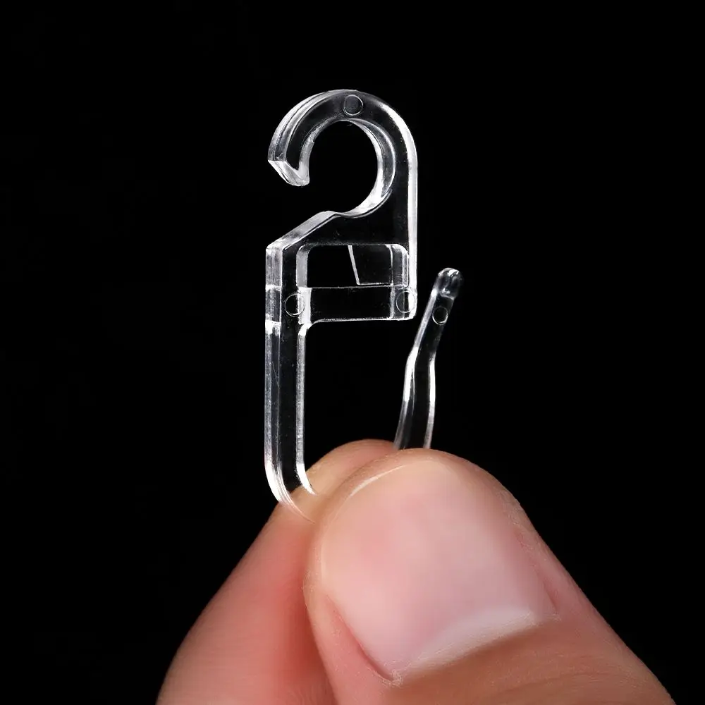 Plastic Home Decor Durable Special Sliding Hook Wall Ring Curtains Accessories Curtain Hooks
