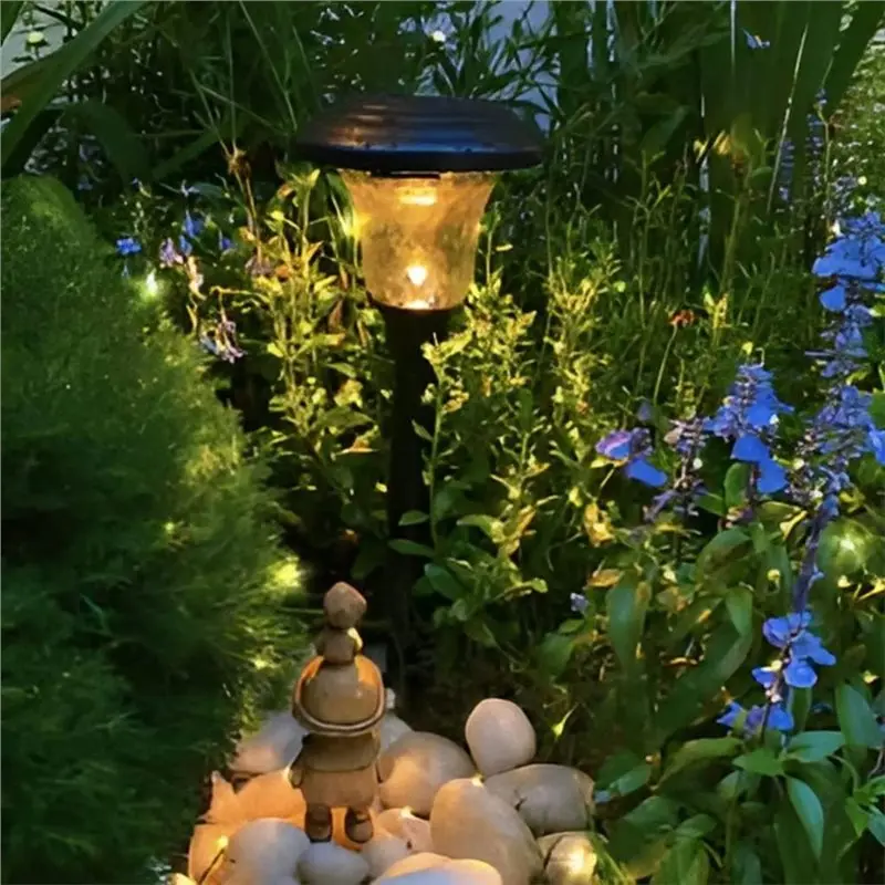 ABMR-2 Pcs Solar Mini Teeny Tiny Lights,Starry String Light For Garden Fairy,Tree,Railing,Arbor,Fence,32 Feet Warm White