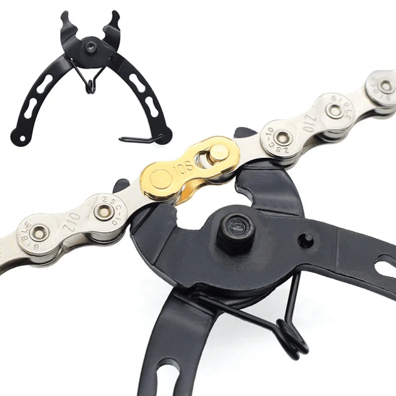 Mini Bike Chain Quick Link Tool Set 2Pcs Chain Clamp Repair Pliers for Mountain Bike Installation