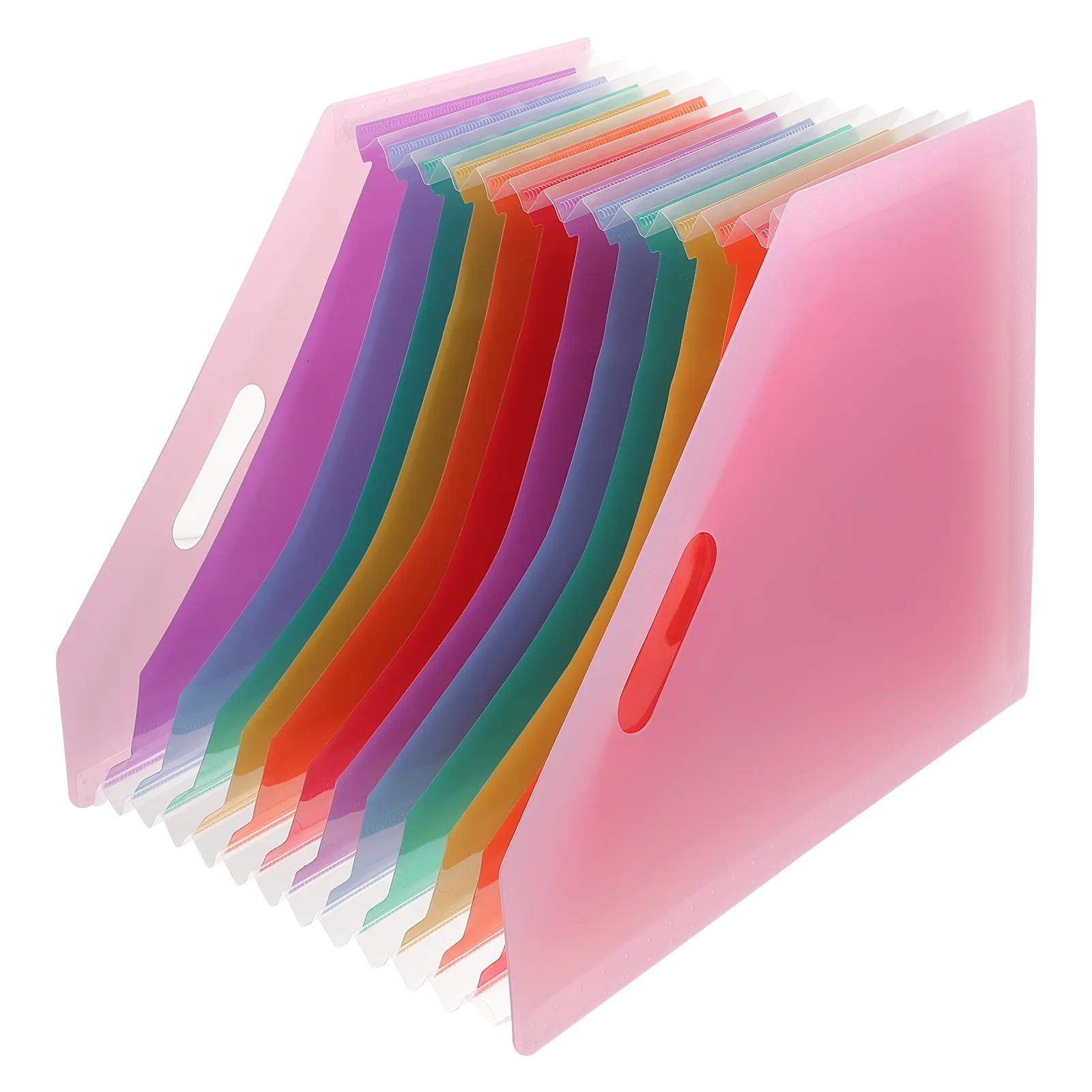 Organ Pack Ordner Erweiterbarer Datei-Organizer Akkordeon-Etui Niedliche Ordner Schreibtischaufbewahrung Vertikaler Schreibtisch