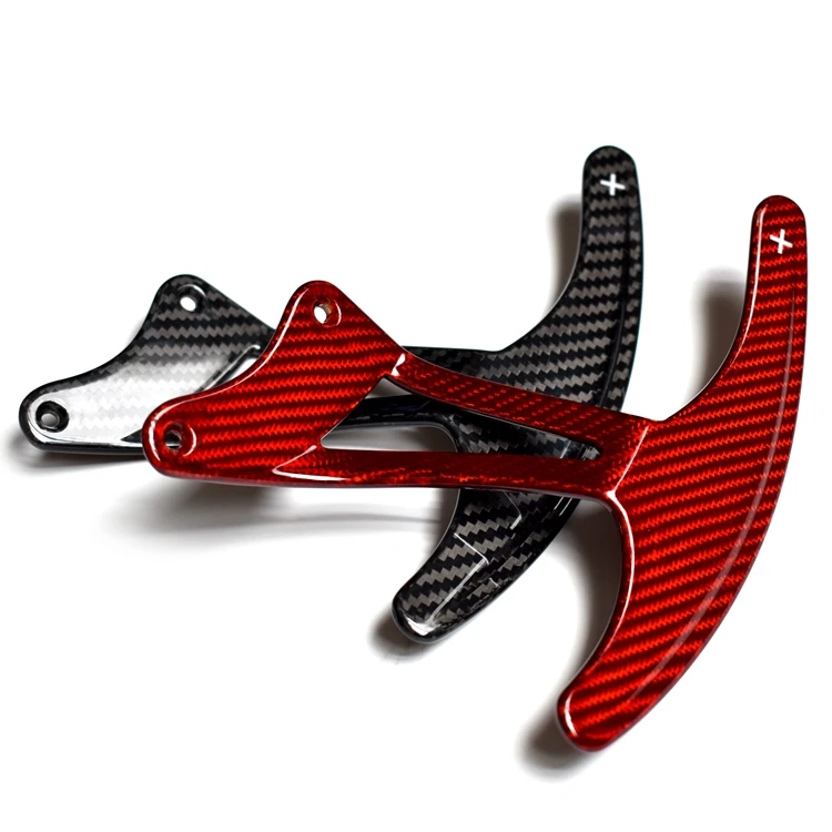For Maserati GT Gran Turismo Steering Wheel Paddle Shifters Extended Gloss Carbon Fiber Paddle Shifters