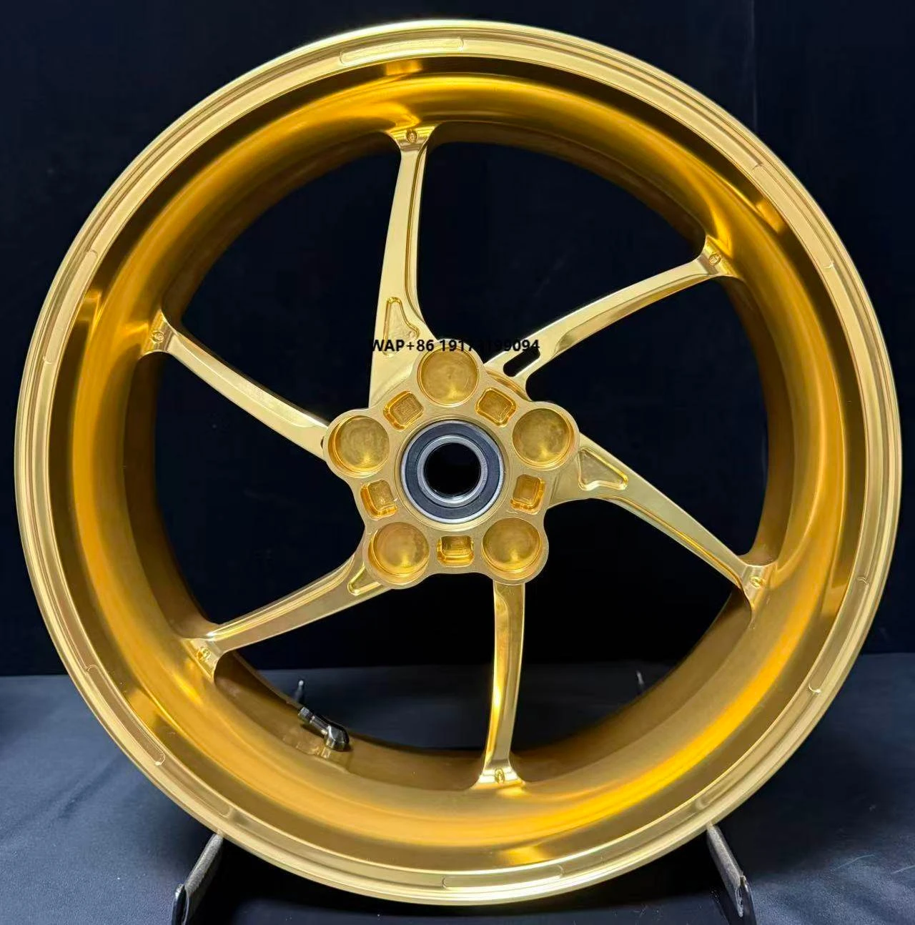 CNC Aluminum Alloy T6  Customized Accept Lightweight Supplier High Quality  Modified  Forged Large R GSXR1000R Wheel Hubs
