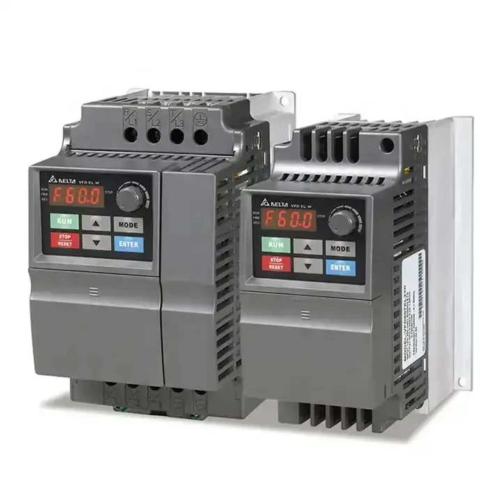 2025 VFD EL Series 3PH 460V 2.2KW Inverter VFD022EL43A 3HP AC Motor Drive Sensorless Vector Control  Compact Drive