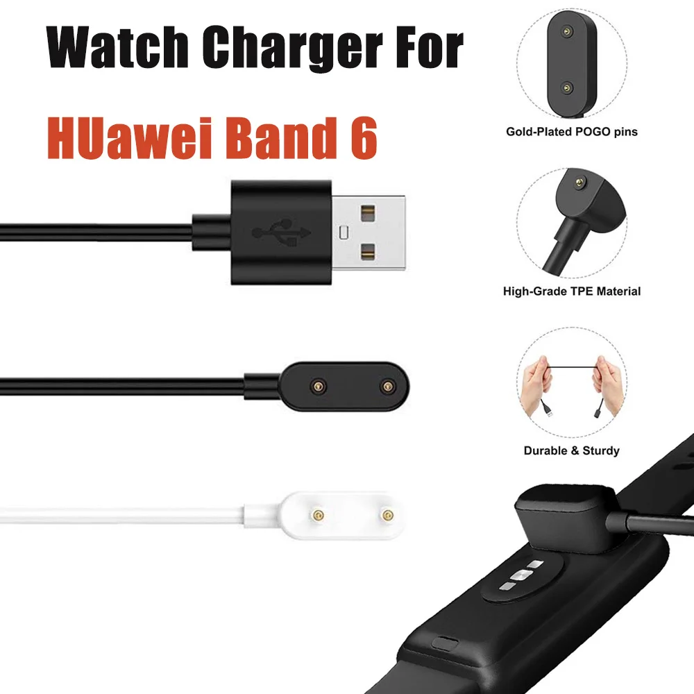 Charger For Huawei Band 10/9/8/7/6/Watch Fit Mini/2/3/4X/4Pro/Honor Band 7/6/Watch ES USB Smartwatch Charger Replacement Charger
