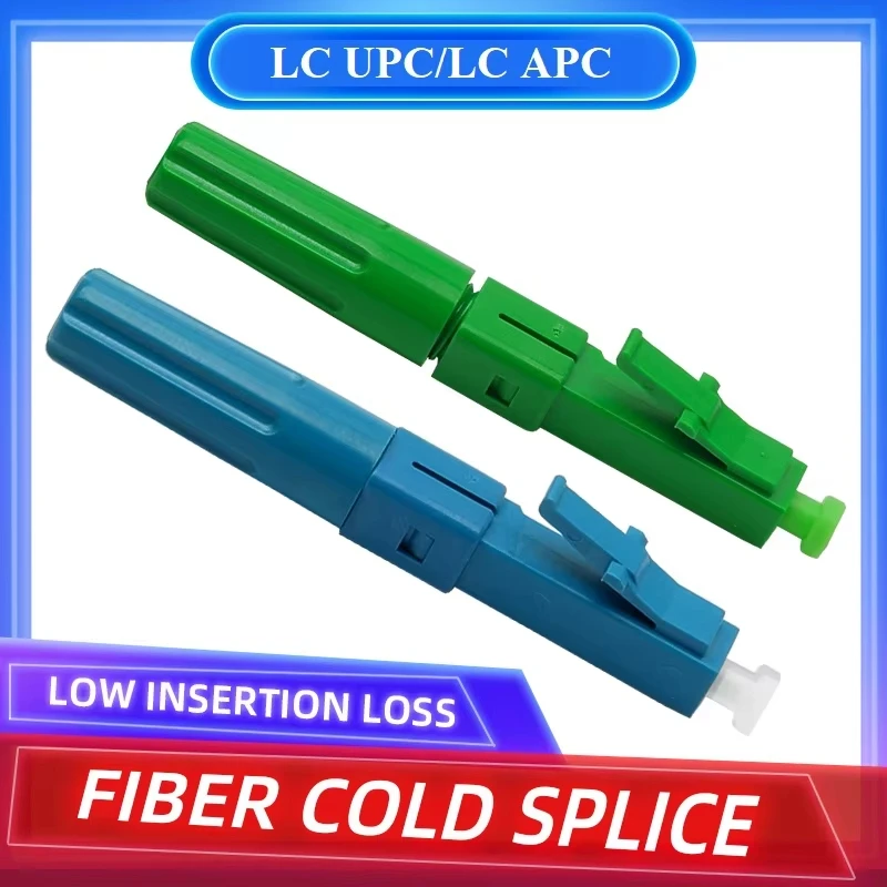 Single Mode LC Fiber Optic Cable Fast Connector - Quick Assembly UPC/APC Fiber Assembly