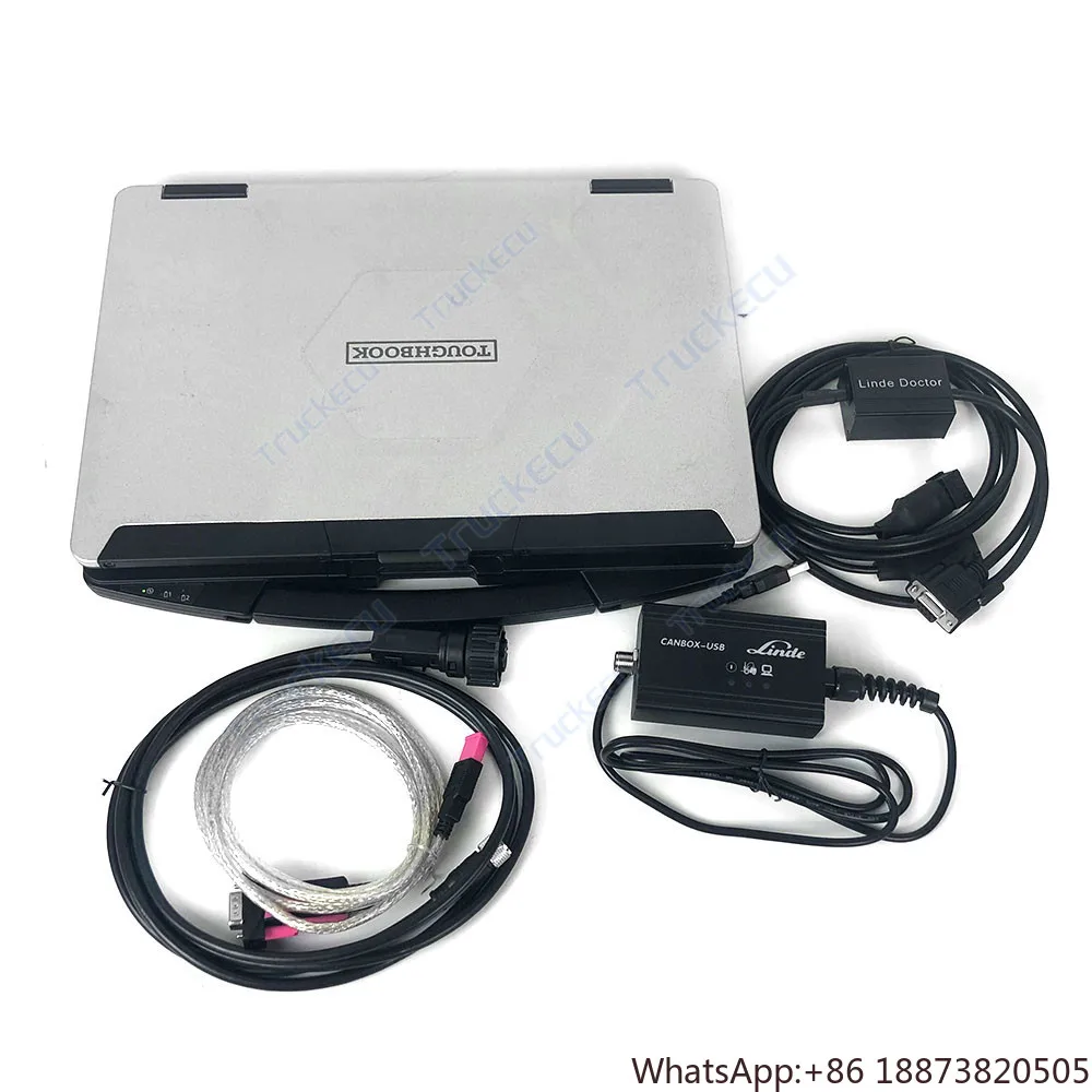 

thoughbook CF54/CF52/CF53/CF19 ruck diagnostic laptop for Linde canbox doctor forklift truck pathfinder scanner tool