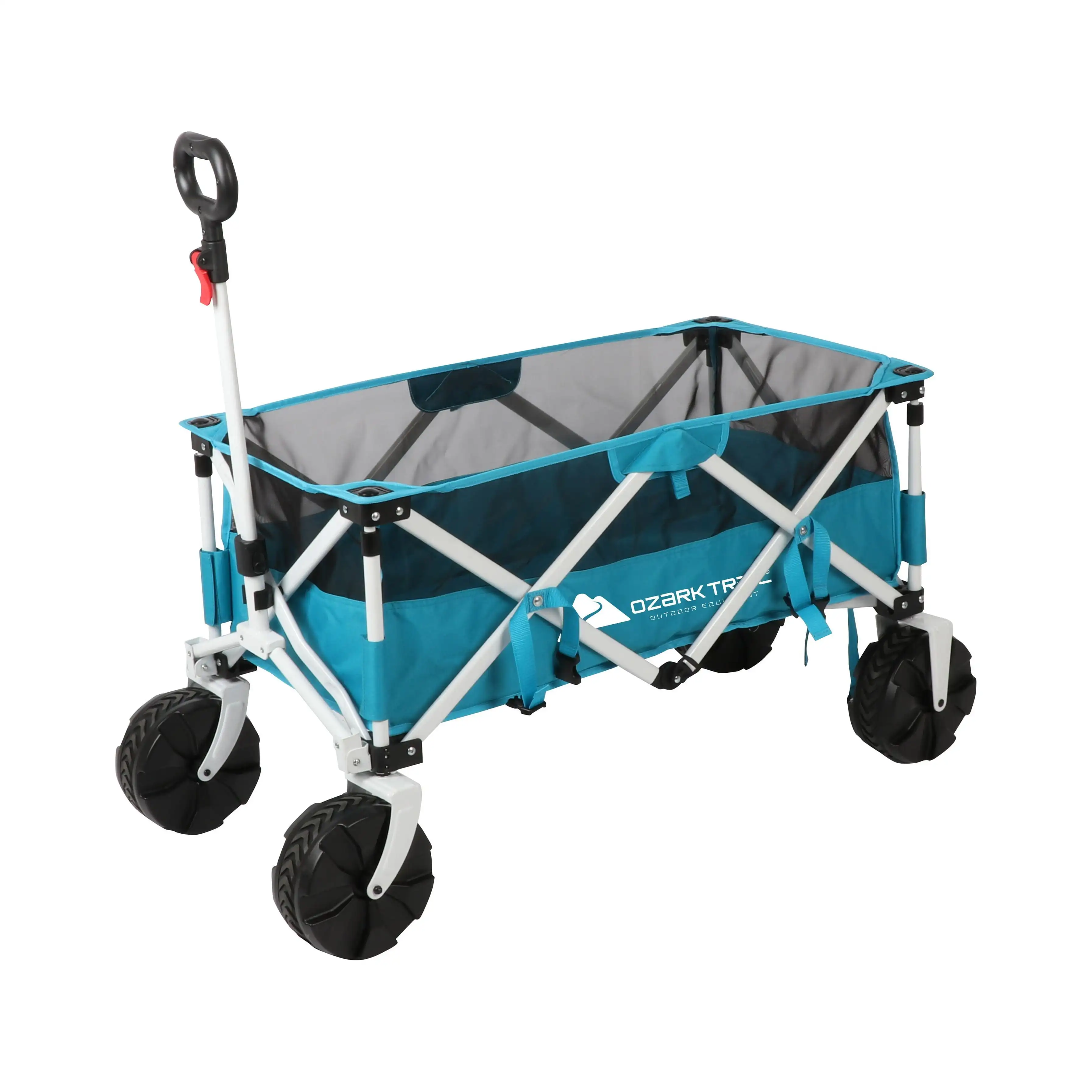 

Ozark Trail Sand Island Beach Wagon Cart, Outdoor and Camping, Blue, Adult