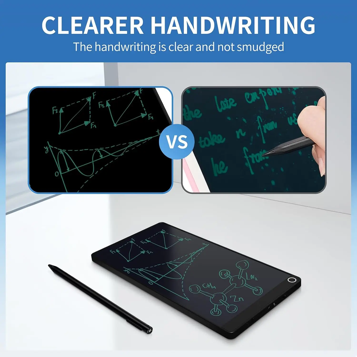 6.5" Full Screen LCD Writing Tablet, Portable Digital Notepad, Lightweight Pocket Design, Ideal For Creative Sketching Drafting