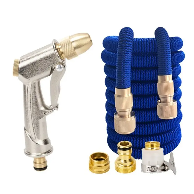 NEW HOT In Stock-Sprinkler High Pressure Water Spray Gun Metal Brass Nozzle Garden Hose Pipe Lawn Car Wash Sprayer Tool