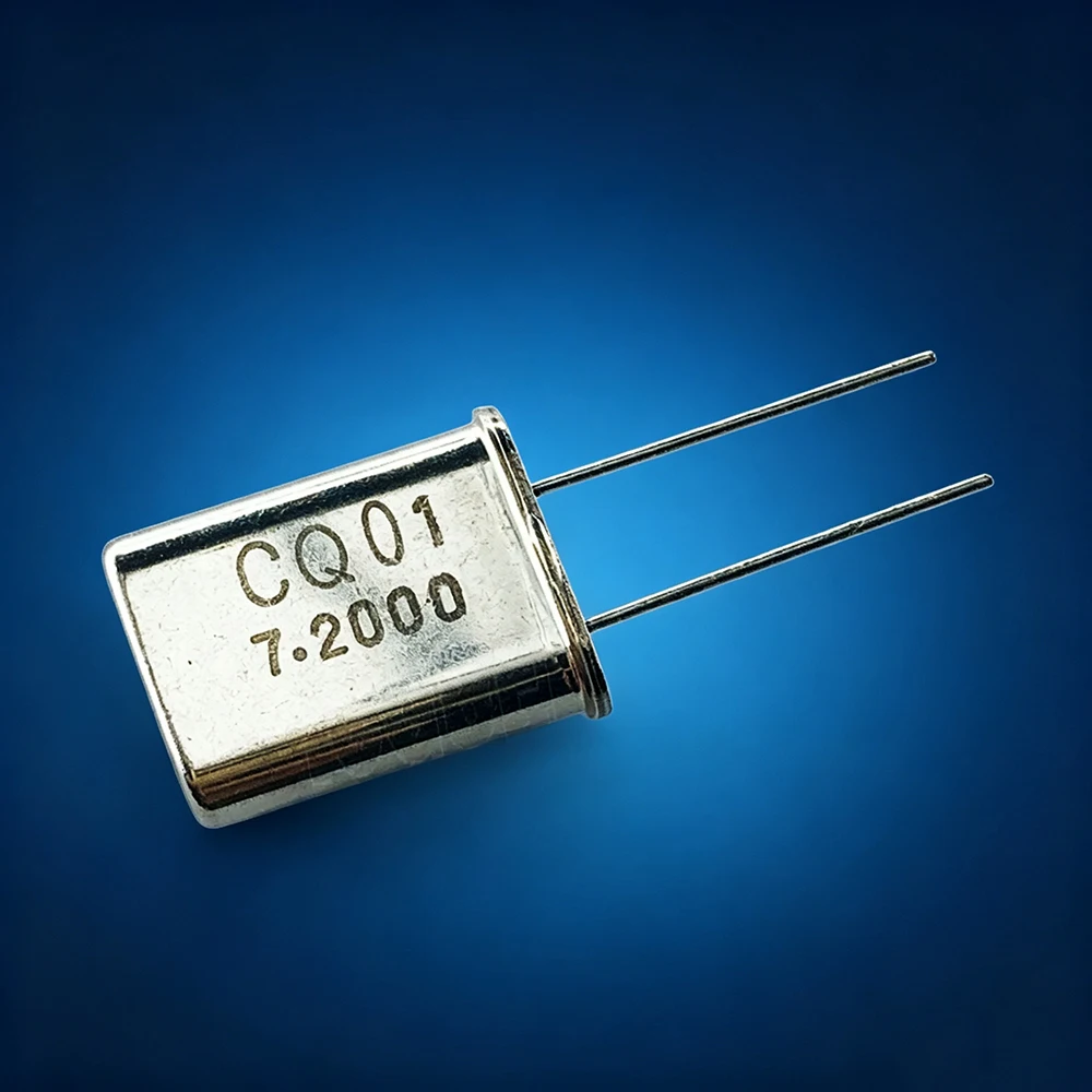 10pcs/lot HC-49U In-Line Passive Quartz Crystal 7.2MHZ 7.200MHZ 7.2M Crystal Resonator 49U In Stock