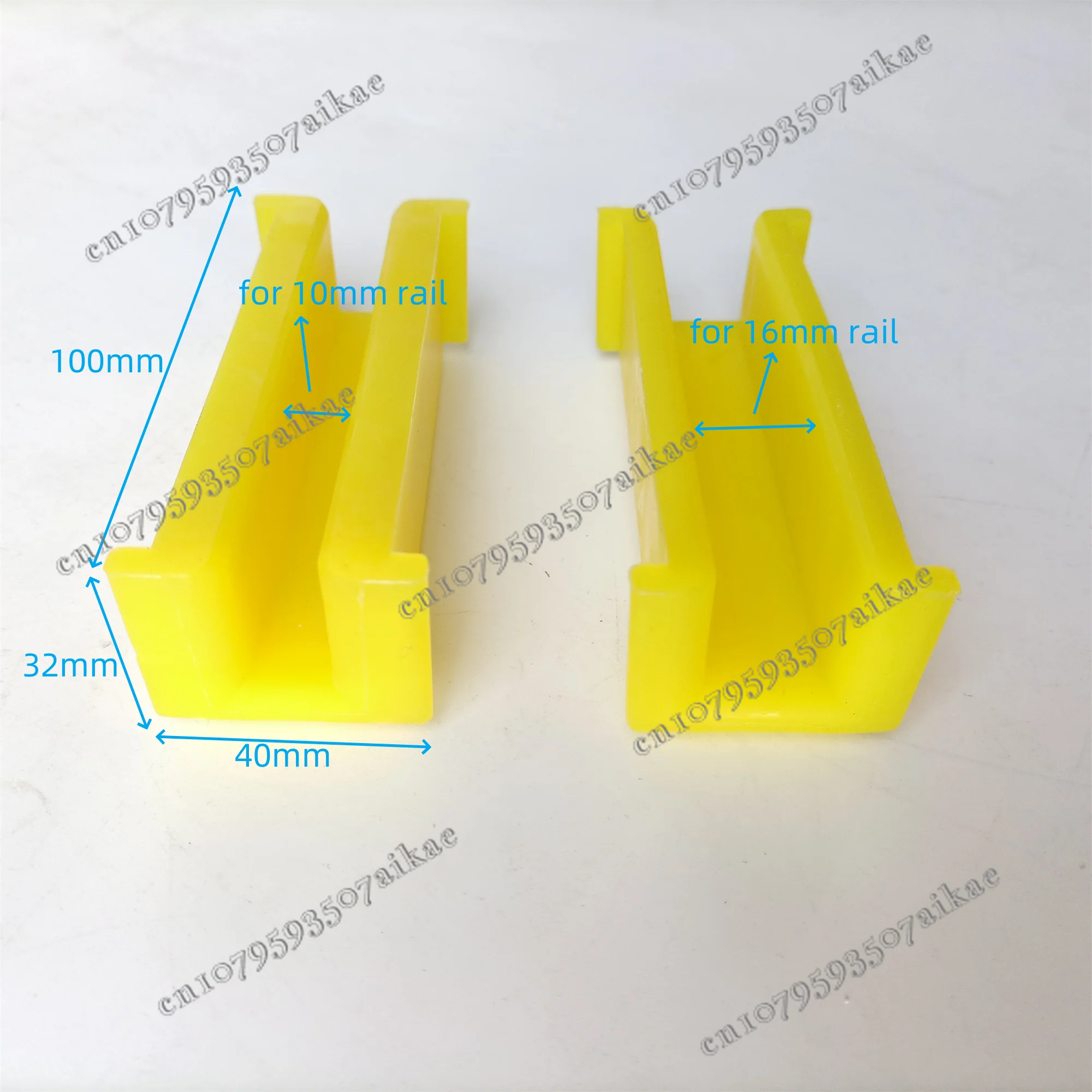 10pcs/lot Elevator Counterweight Guide Shoe Insert L100mm Use for Otis China Supplier Elevator Parts Door Guide Shoe Guide Rail