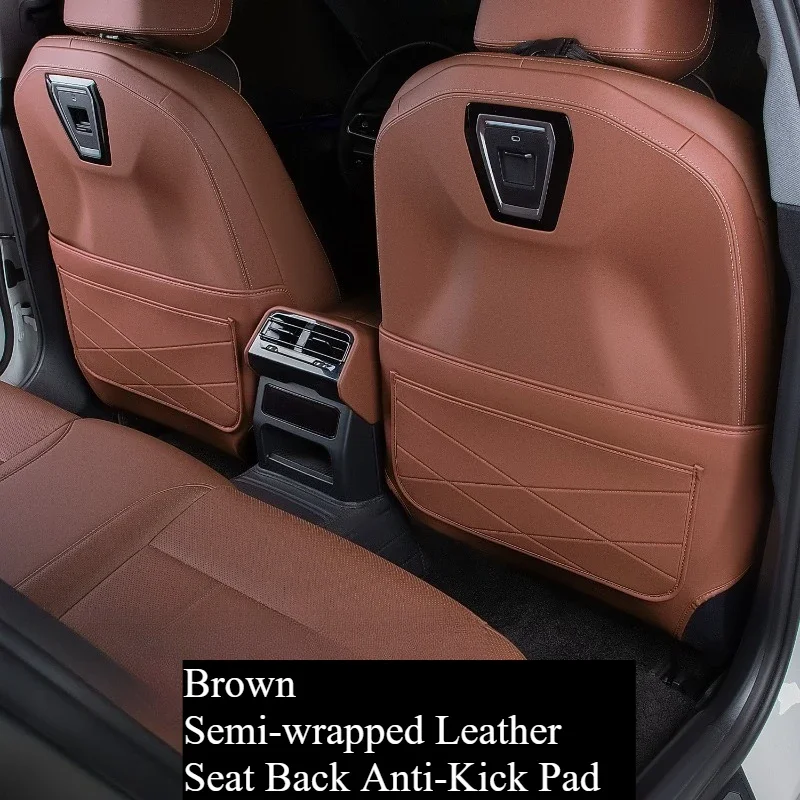 

Seat Back Storage Kick Pad Seat Protective Pad For BMW 5 Series 2024-2025 Automobiles Interior Accessories Protective Pad