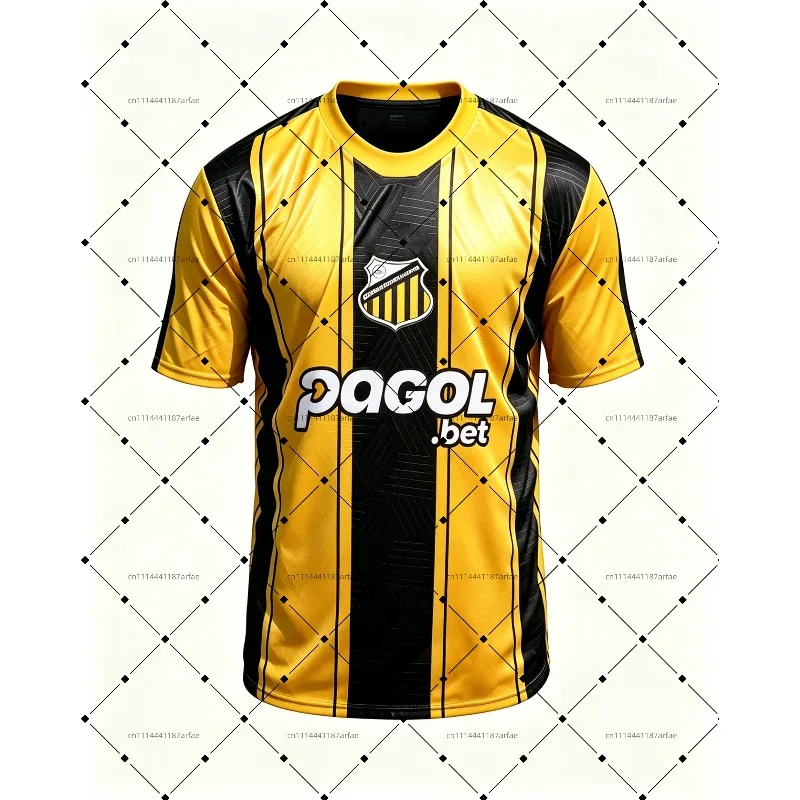 2026-27 Grêmio Novorizontino Home and Away T-Shirt with 3D Digital Print, Comfortable and Breathable Sports Casual Top
