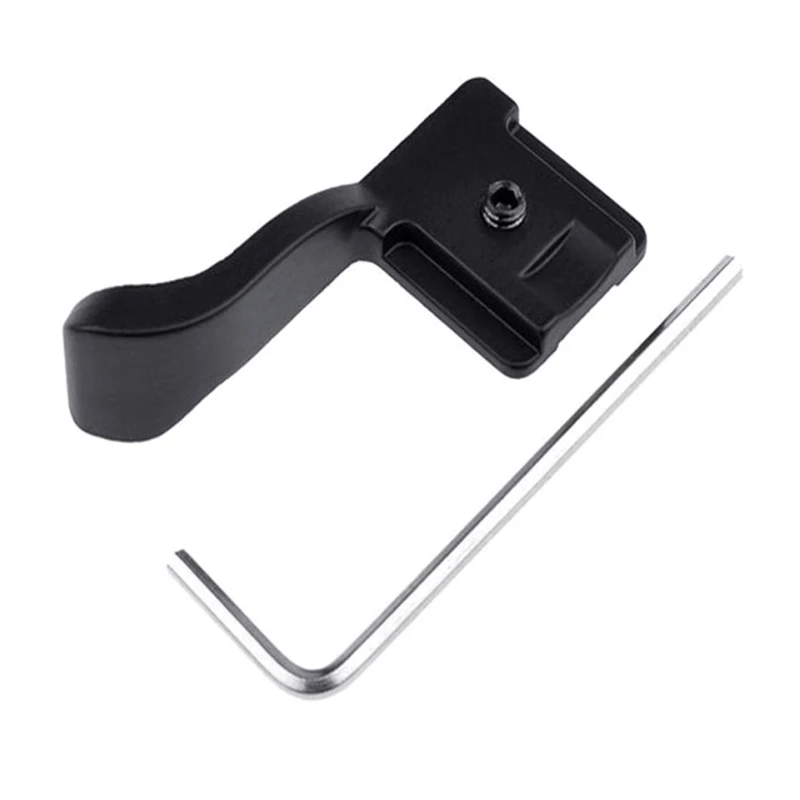 

Metal Hot Shoe Thumb Up Grip for X10 X100 XE1 X-PRO1 GF1 GF2 GF3 GX1 LX5 LX3 MC X1 Camera Accessories