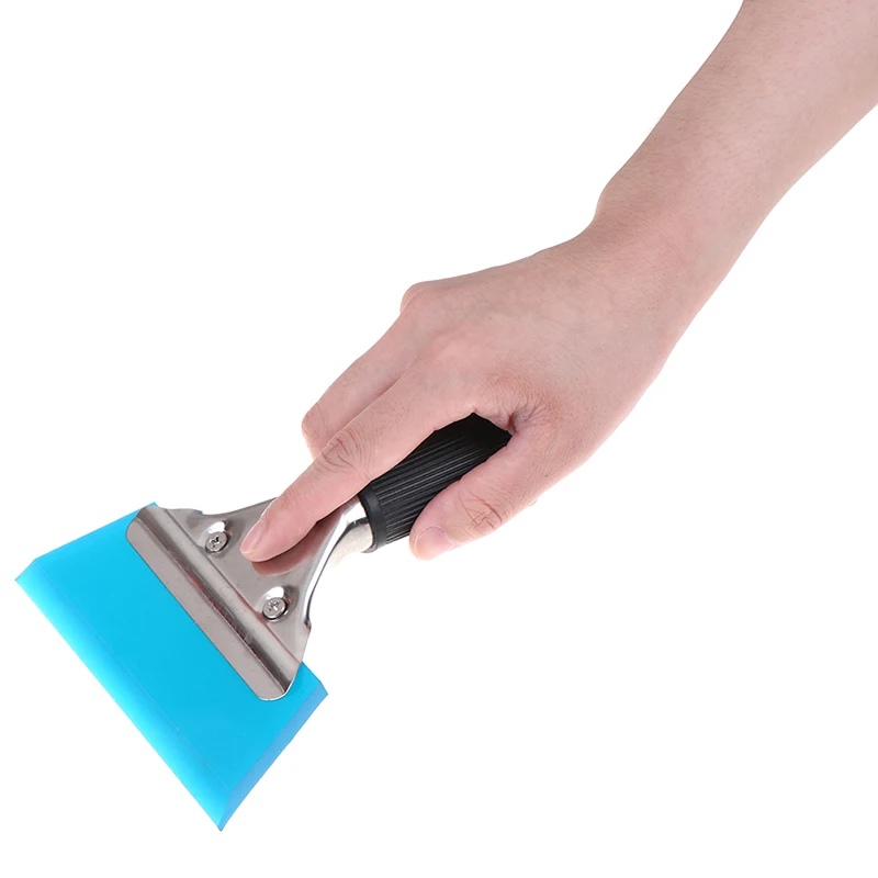 

Car Tools Window Squeegee Water Wiper Handled Rubber Snow Shovel Glass Cleaner