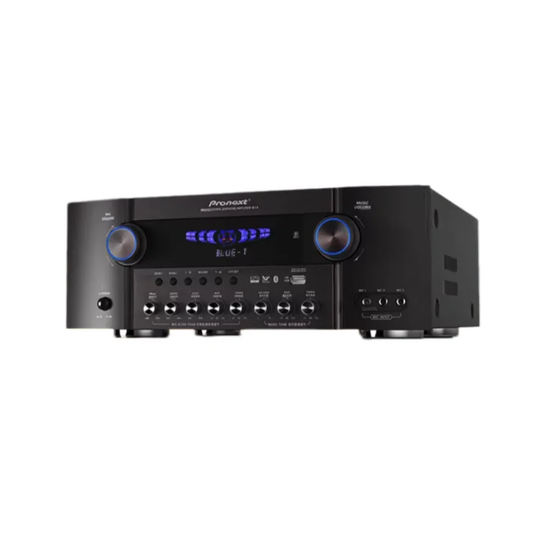 Audio-visual pioneer W10 home Bluetooth amplifier high-power heavy bass professional karaoke speaker set ktv