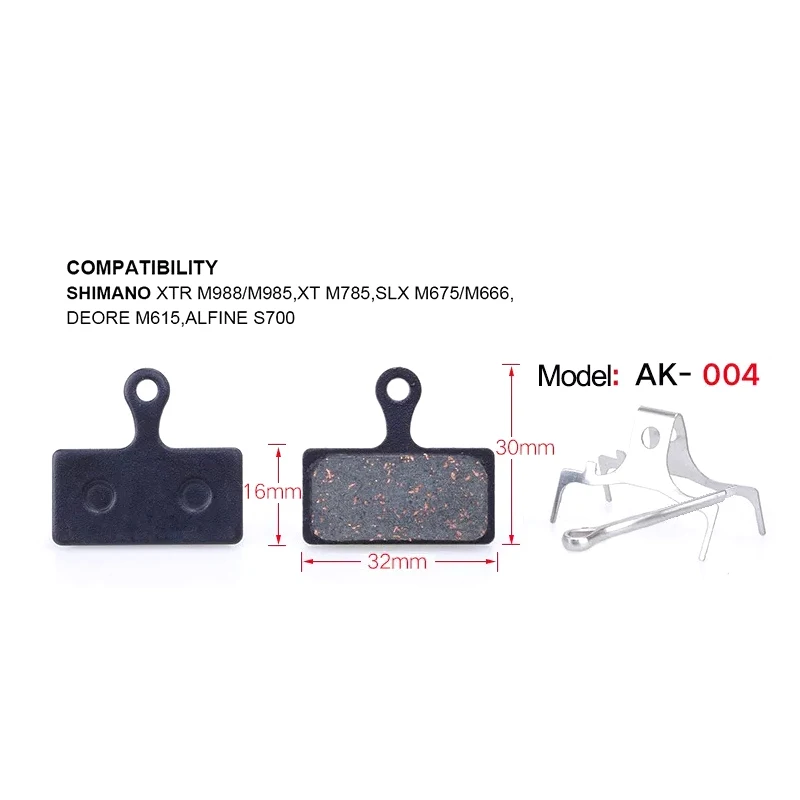 OEM Cycling MTB Road Bicycle Sintered Disc Brake Pads For AVID Hayes ZOOM MAGURA FORMULA