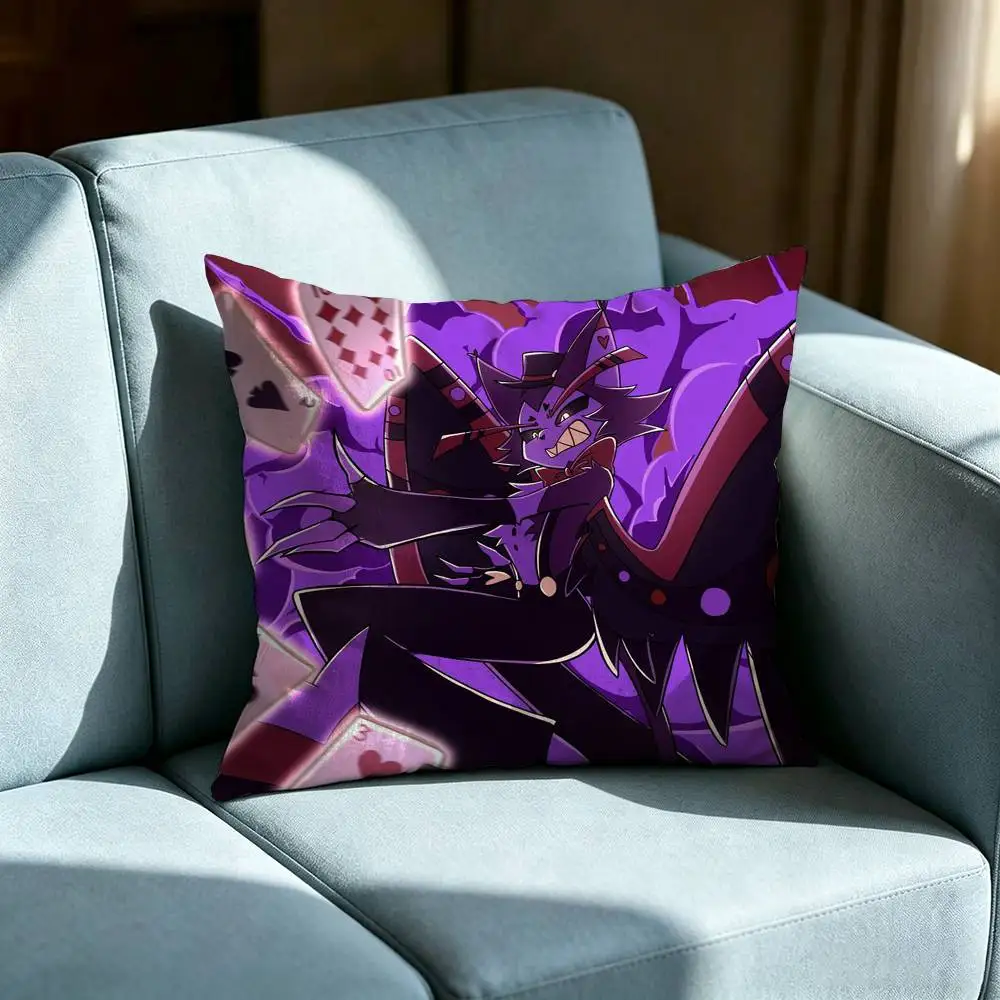 Famous H-Hazbin H-Hotels Husk Pillow cover gift High definition digital printing,Surprise  vivid pattern Household.