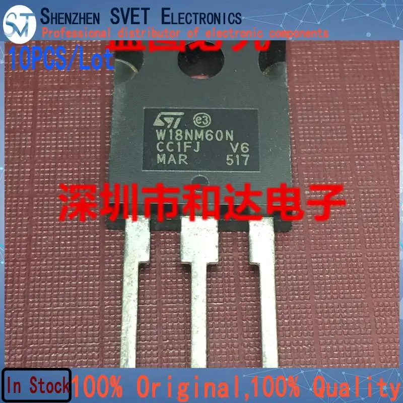 

10 шт./лот W18NM60N STW18NM60N TO-247 650 В 13 А импортный новый и в наличии быстрая доставка