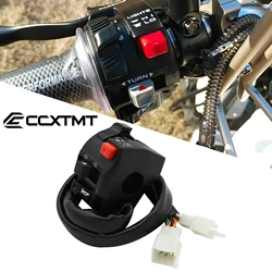 Motorcycle Electric Start Switch Horn Turn Signals Indicator Switch Far Near Light Button For Yamaha KTM Honda Kawasaki ATV Etc