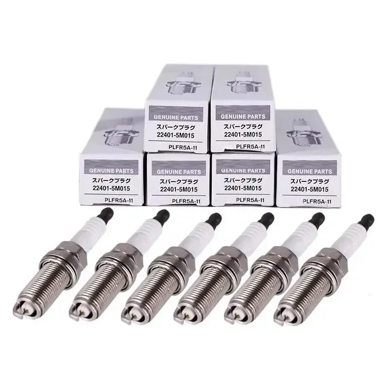4/6 قطعة إيريديوم اعة 22401-5M015 PLFR5A-11 لنيسان 350Z X-trail تيتان ألتيما كويست إنفينيتي G35 FX35 FX45 Q45 Q70 VQ35DE