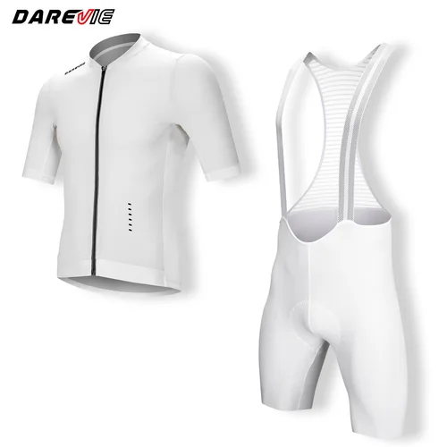 DAREVIE Pantalones cortos de ciclismo para hombre sin costuras 2,0 90 kg/m3 almohadilla medias de ciclismo para hombre MTB Road 7CM conjuntos de ciclismo antideslizantes Bretelelle para hombre