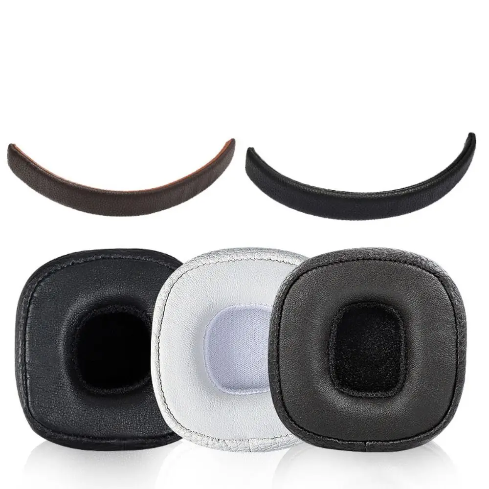 1 Paar Ersatz Ohr polster Protein Haut Ohr polster Kissen für Marshall Major 3/Major III Kopfhörer Headset Ersatzteile Abdeckung