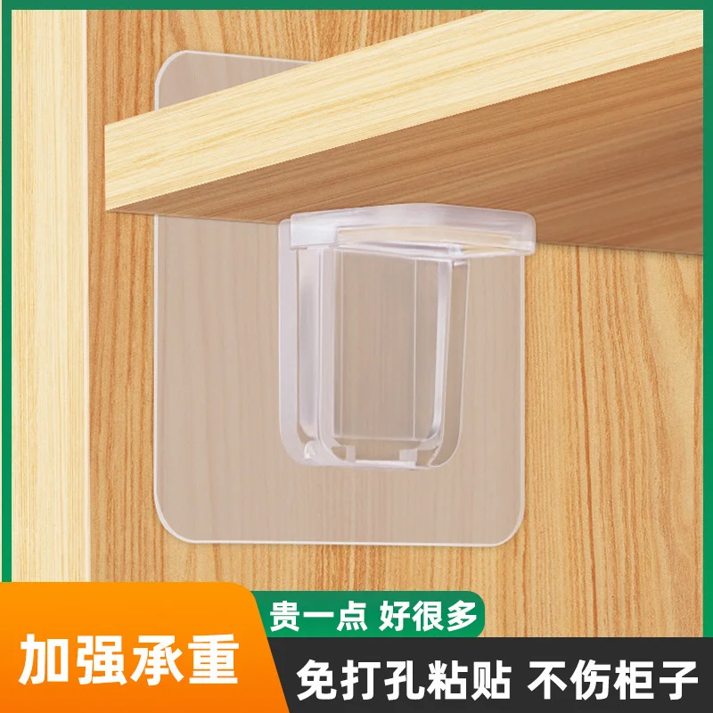 Transparent hardware layer support, partition support, bracket, partition, wine cabinet, movable cabinet, fixed accessories,