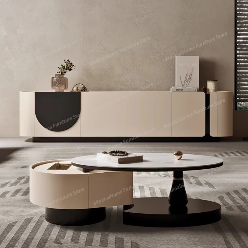 

Роскошные элегантные кронштейны для телевизора, экономящие пространство, креативные эстетичные подставки для телевизора, современные скандинавские тумбы под ТВ, мебель для гостиной