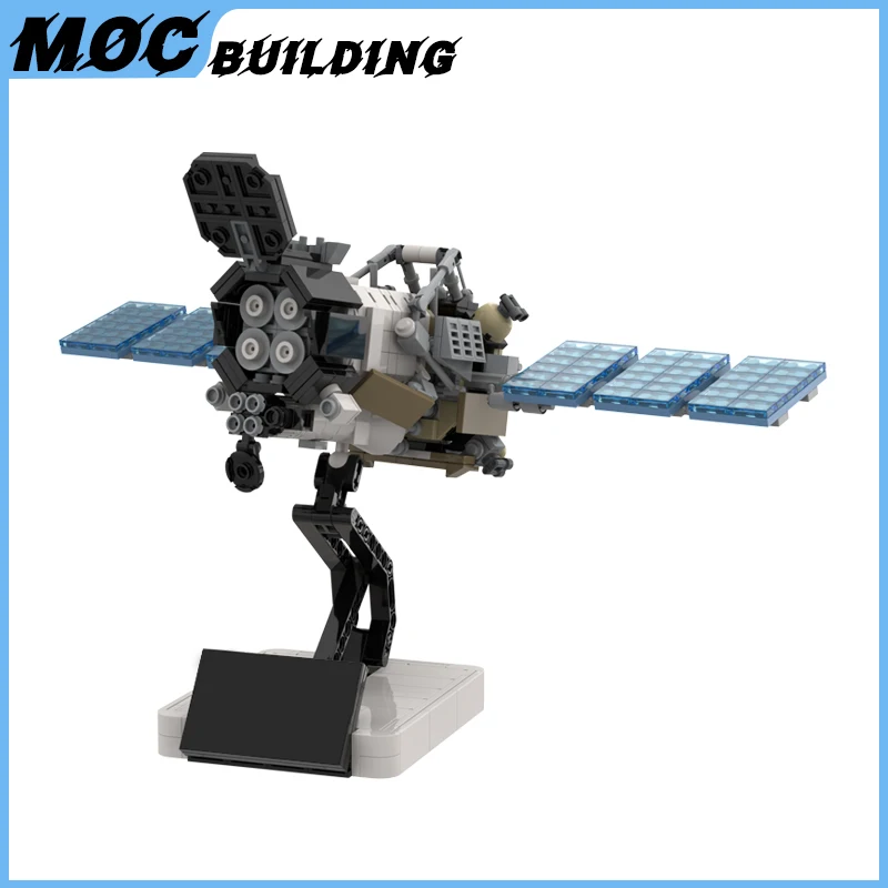 MOC Space Probe eROSITA Model Building Blocks Observatory Telescopes Science Exploration Satellite DIY Bricks Toys Boys Gifts