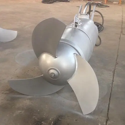 

Sewage pool submersible mixer, sewage treatment plant submersible mixer, stainless steel submersible thruster