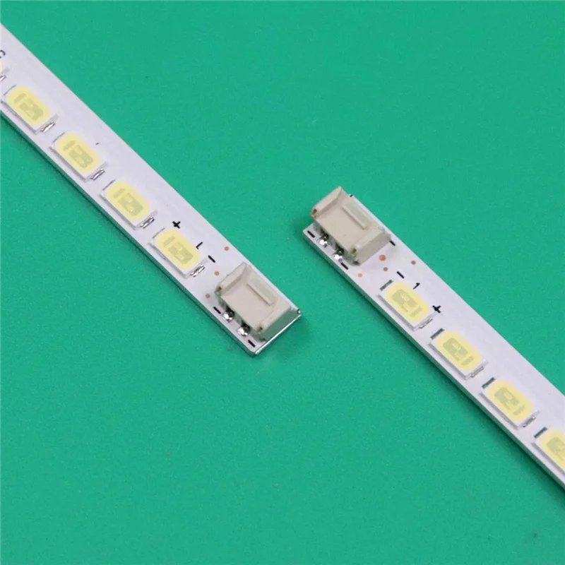 2 個の新しい LED テレビ照明バーフィリップス 32PFL7605H/12 32PFL6605H/60 バックライトストリップ 3660L-0346A アレイバンド定規テープ