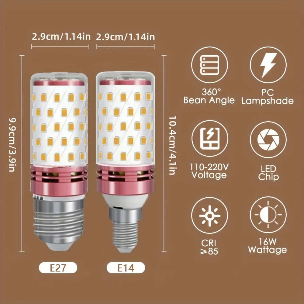 6 قطعة E27 E14 3 واط 6 واط 9 واط 12 واط 15 واط SMD2835 Led شمعة لمبة AC220V 110 فولت توفير الطاقة الدافئة/باردة الأبيض LED الذرة مصباح Bombillas ضوء المنزل
