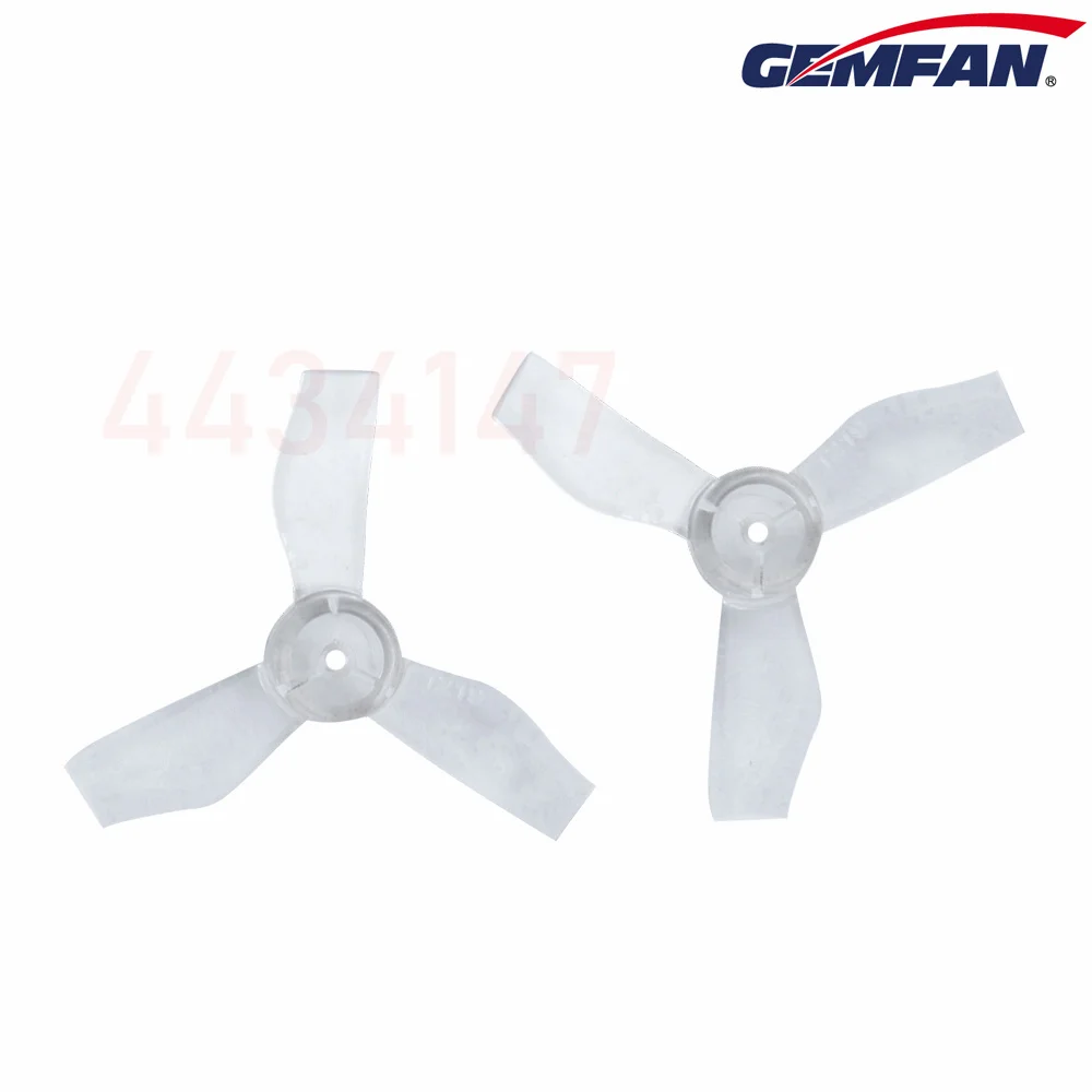 GEMFAN 1219 31mm 1mm/0.8mm Hole 3blade Propeller PC Props CW CCW for 0703-1103 RC Drone FPV Racing Brushless Motor Spare Parts