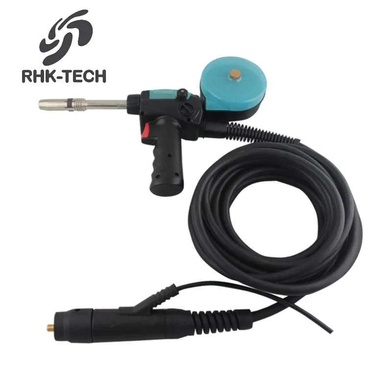 RHK LB240 Euro Adaptor Aluminium 220A CO2 Wire Drawing Type 8M Cable MIG Welding Torch Spool Gun