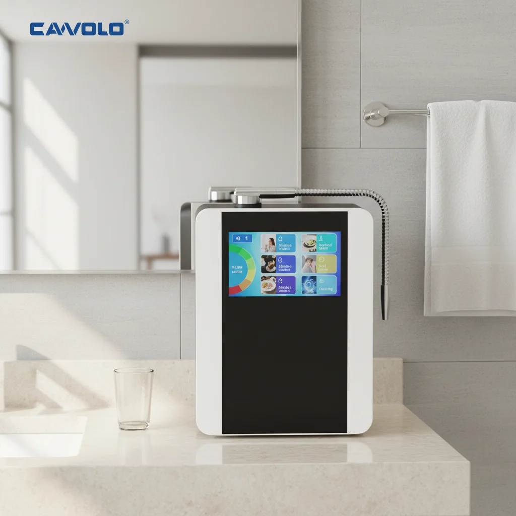 

New Arrivals Kangen Water Machine Platinum Coating 11 Plates 3 Levels Alkaline Water Ionizer Machine pH 4.5-10.5 Household Use