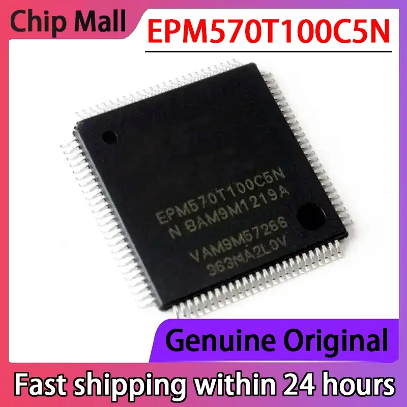 

1PCS Original EPM570T100C5N EPM570T100C5 Chip TQFP100 Programmable Chip IC
