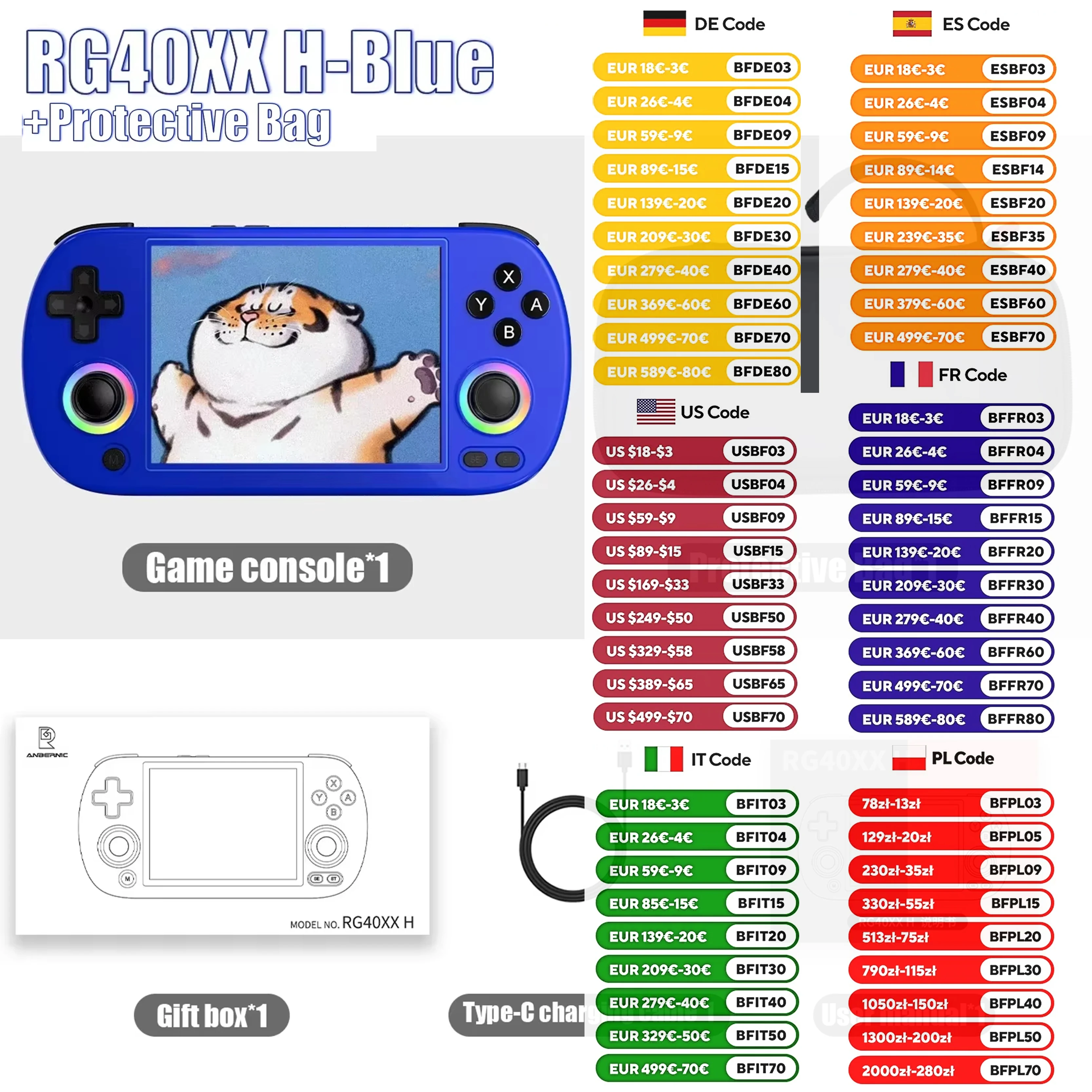Anbernic Rg 40XXH C… - image