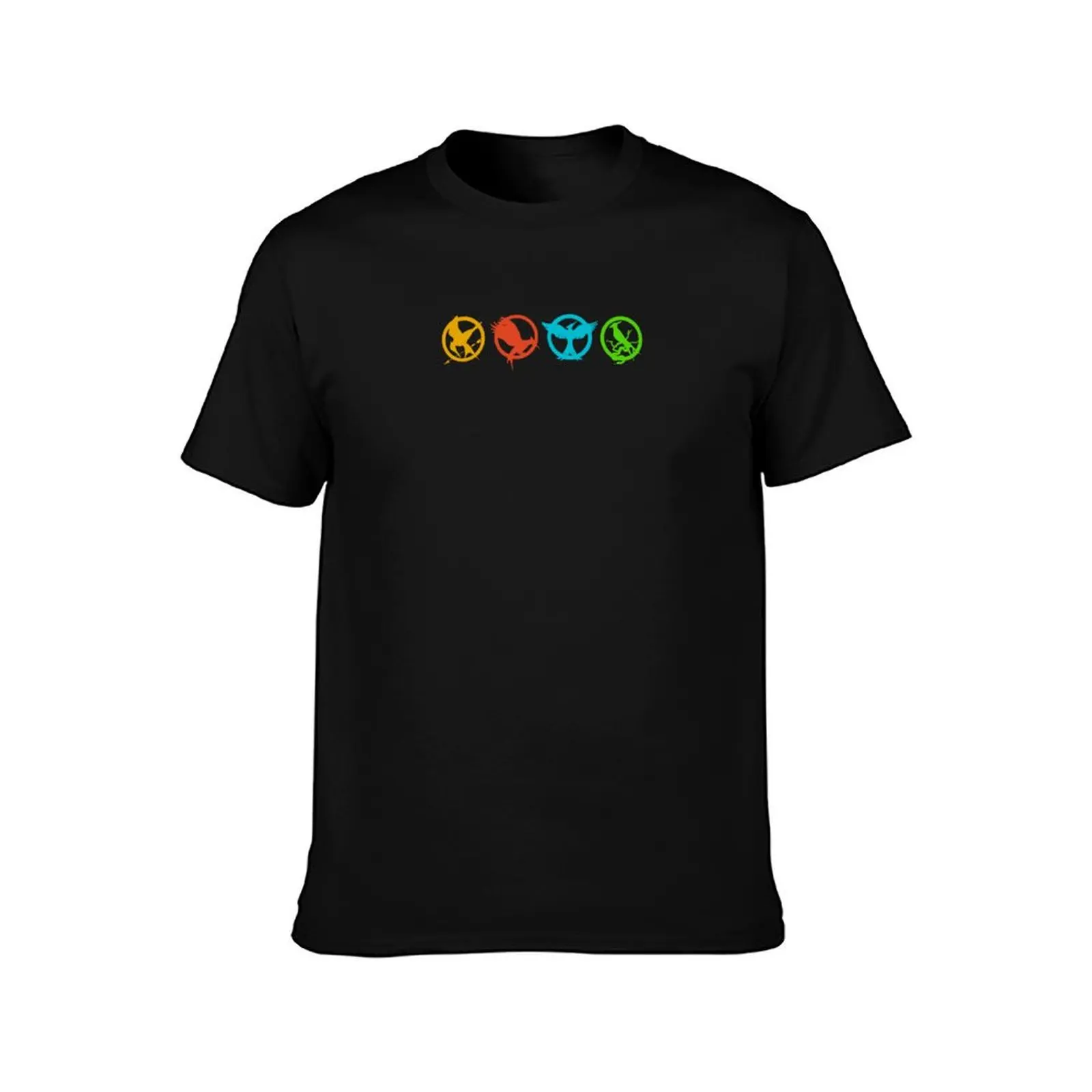 The Hunger Games Mockingjay Logos T-Shirt Christmas Casual Short Sleeve Top