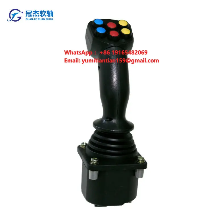 Industrial Handle Grip with X/Y Axis On/Off 6 Buttons Deadman Switch 1 Year Warranty Certified