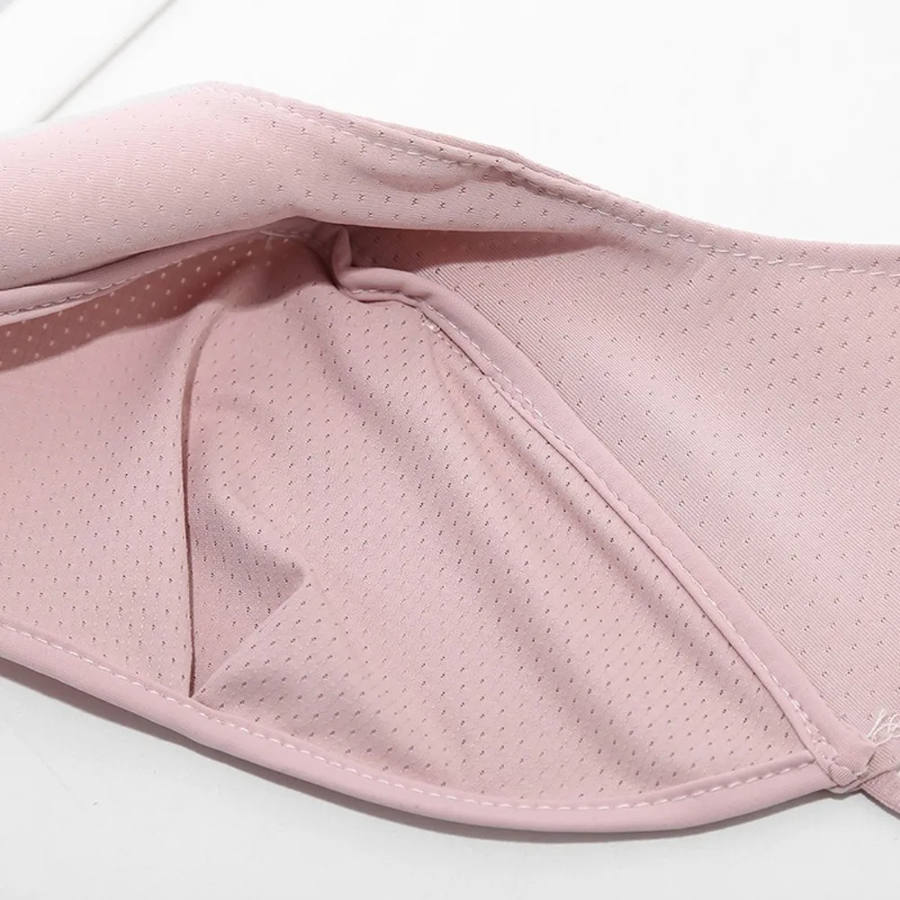 Nova máscara de seda gelo respirável anti-uv lavável protetor solar máscara de malha à prova de poeira equitação máscara facial proteger os cantos dos olhos