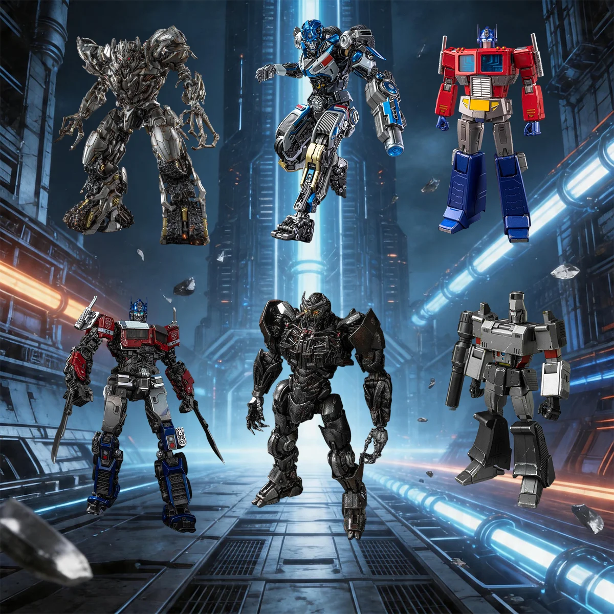 

HIPLAY YOLOPARK AMK PRO Series Rise of The Beasts The Last Knight G1 Optimus Prime Revenge of the Fallen Model Kit