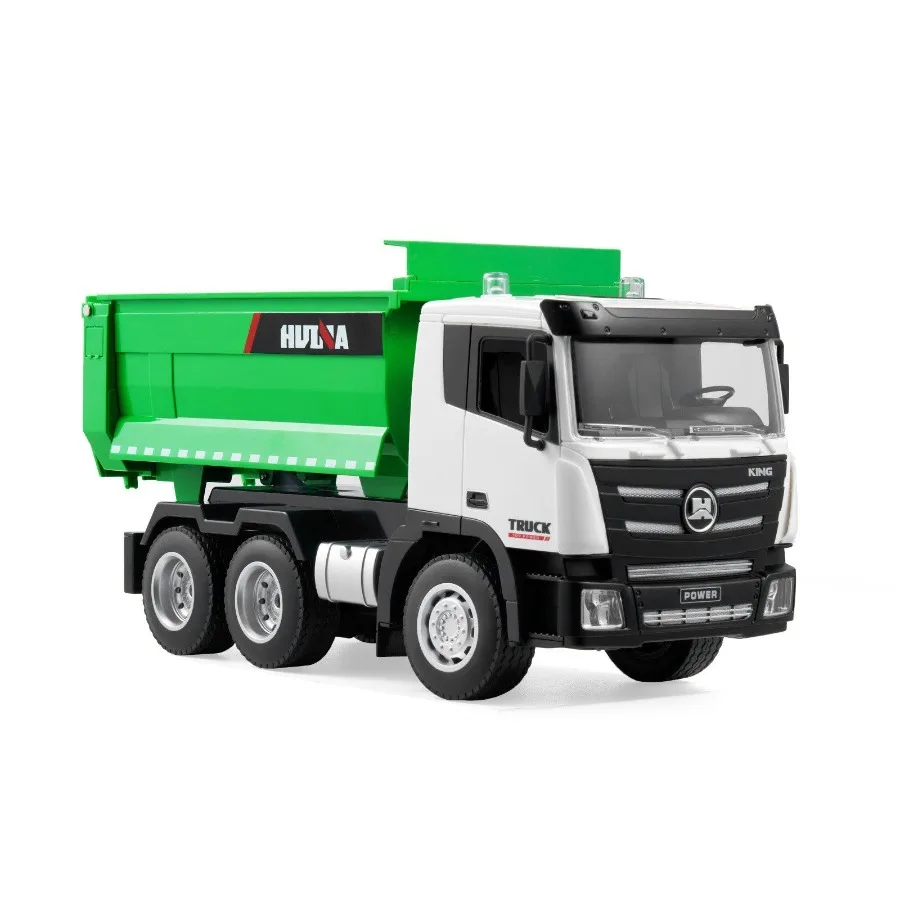 

Christmas Gift RC Remote Control Dump Truck Toy Construction Vehicle Toy 9CH 1:18 Scale