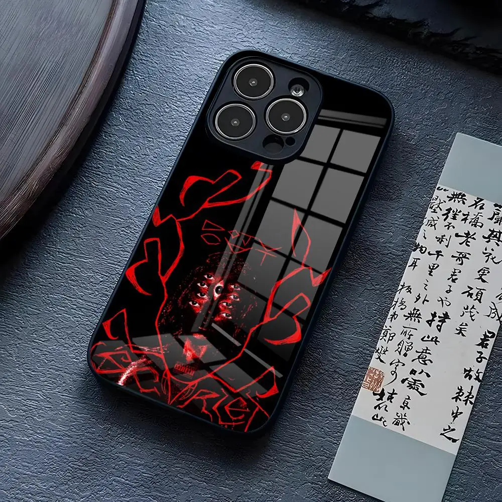 Singer Doja Cat Scarlet Phone Case For IPhone 13 Pro Max 14 Plus 12 Mini 11 15 X XR XS 8 7 Plus SE Tempered Glass Back Cover