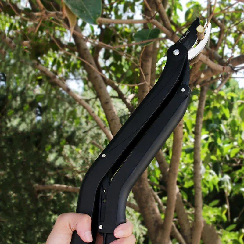 Imagem -03 - Poda Tesoura para Árvores de Jardim Alongar Ramos Labor Saving Pruner Poder Cortar Tesouras Escolher Secateurs Casa