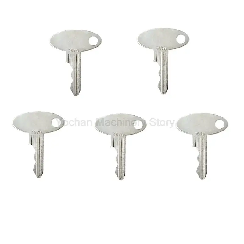 

5 Pcs 1570 Key For Ford New Holland Tractor Models Massey Ferguson Fuki M157