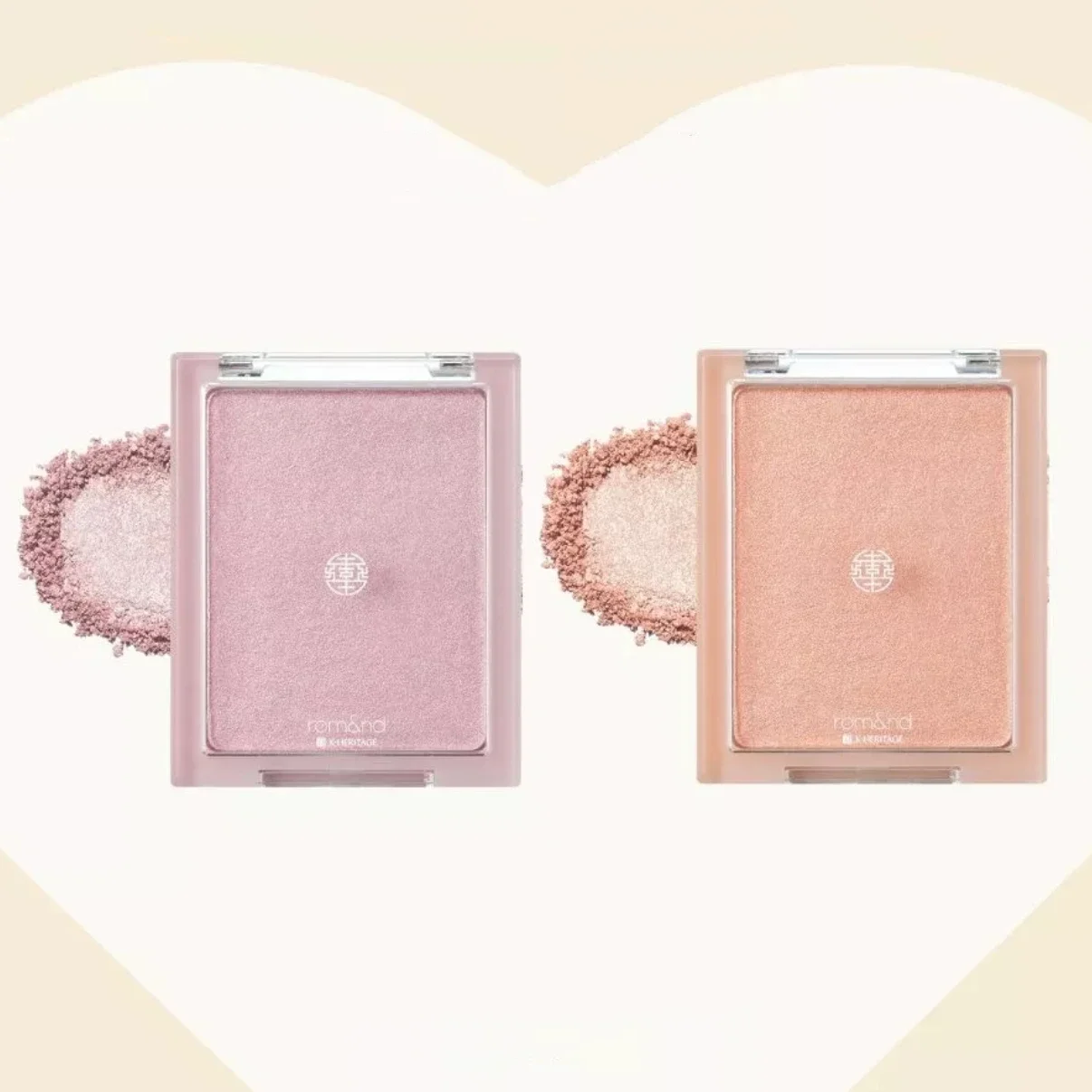 rom&nd See Through Veilighter Highlighter Hoogglans poeder Gezicht Fleuren Highlighter Make-up